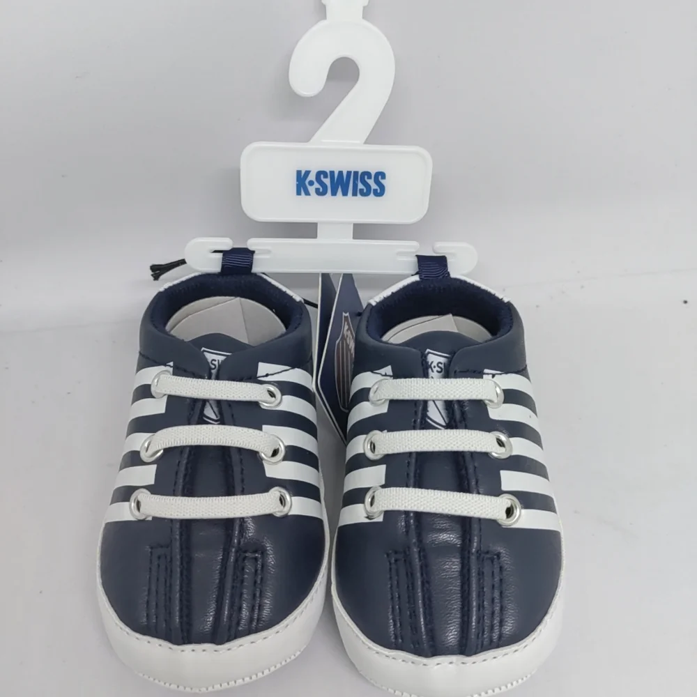 K-SWISSBaby Booties Sneakers Navy Blue Size 3 (6-9M)